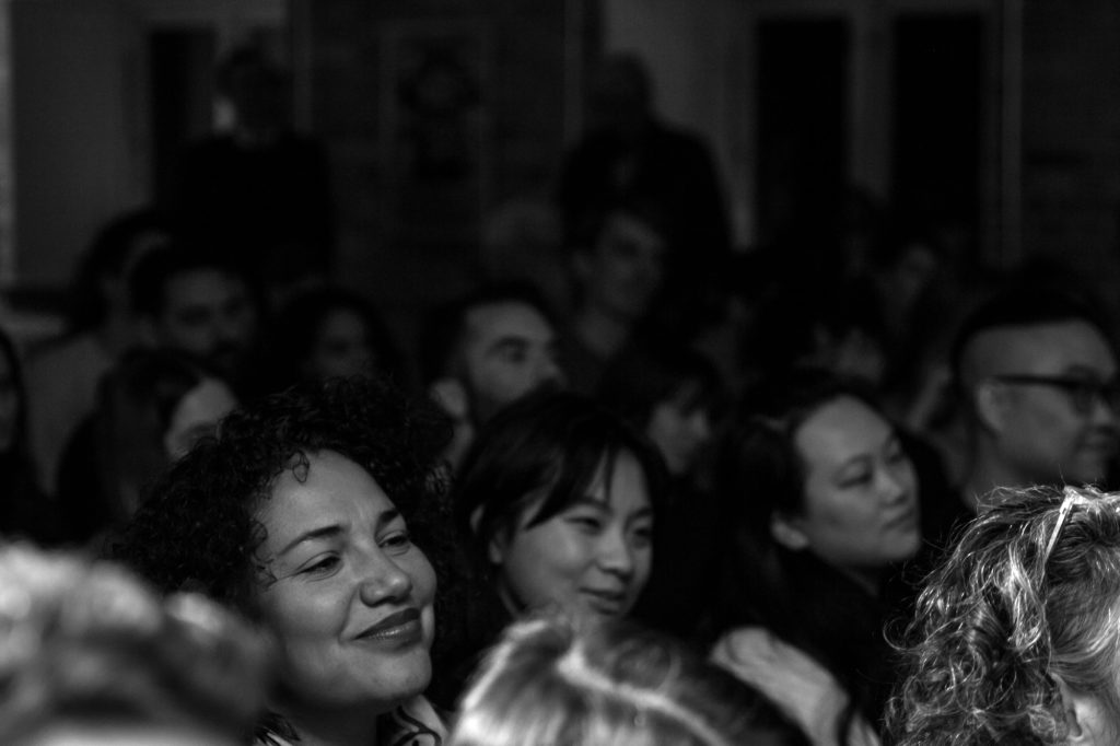 The audience at MAD Monday's "This Bite Will Cost You" panel talk. Photo © Emily Smith, courtesy MAD Foundation.